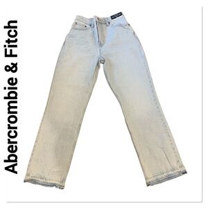 ABERCROMBIE  & FITCH Ultra High Rise '90s Straight Jeans size 27 short